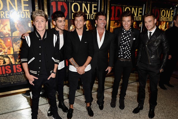 One Direction e Simon Cowell (Foto: Getty Images)