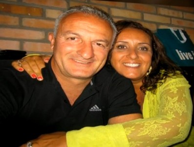 Dorival e a esposa Valéria (Foto: Reprodução TV Globo)