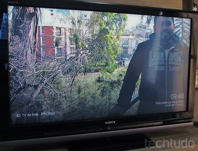 Transforme a TV em porta-retratos com o Chromecast (Foto: Paulo Alves/TechTudo )