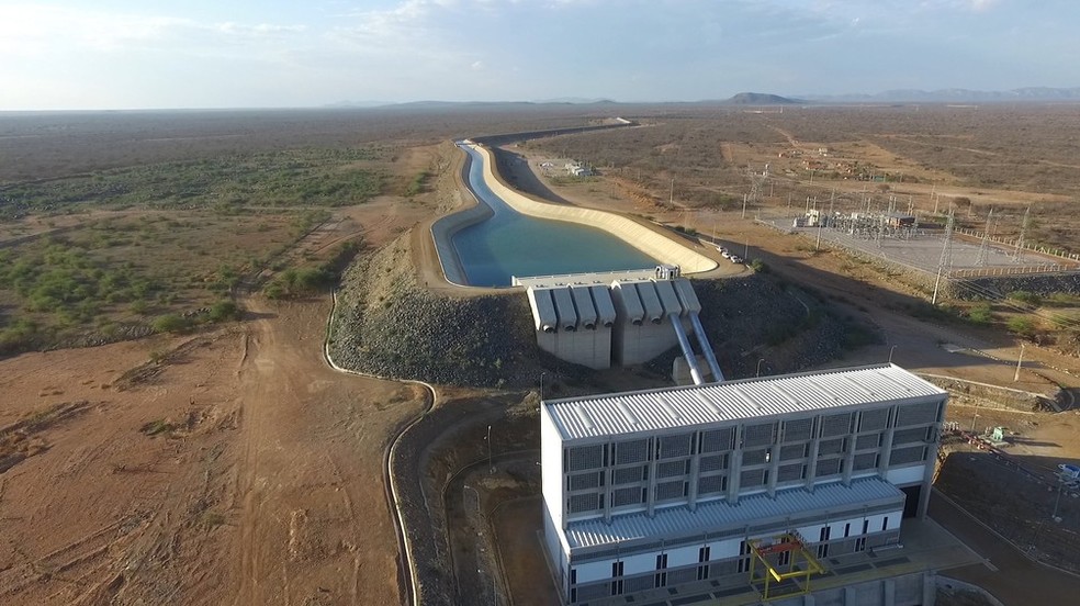Obra de transposi&ccedil;&atilde;o do Rio S&atilde;o Francisco - Foto de 2019 &mdash; Foto: Divulga&ccedil;&atilde;o/Minist&eacute;rio da Integra&ccedil;&atilde;o Nacional
