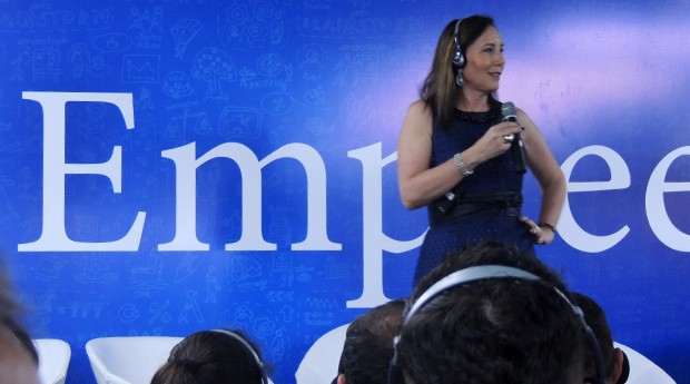 Martha Gabriel, em palestra na Feira do Empreendedor 2016 (Foto: Valdir Ribeiro Jr)