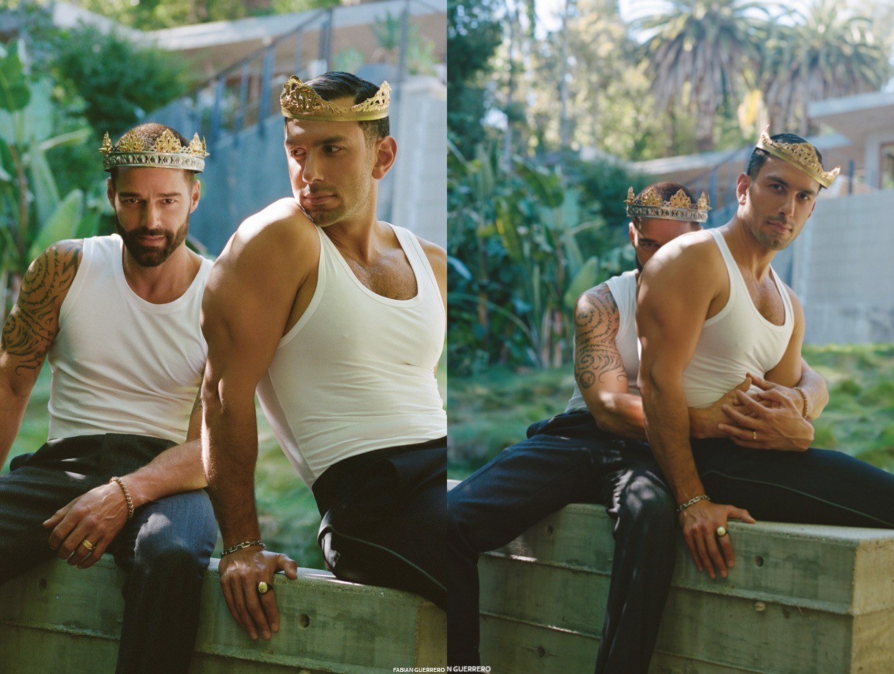 Ricky Martin e Jwan Yosef (Foto: Divulgação)