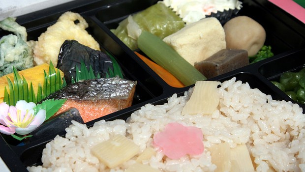 bentô;comida japonesa;marmita;sushis (Foto: Wikimedia)