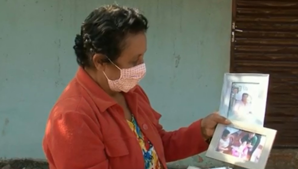 Dona Maria perdeu quatro familiares para a Covid-19 — Foto: Reprodução/RPC