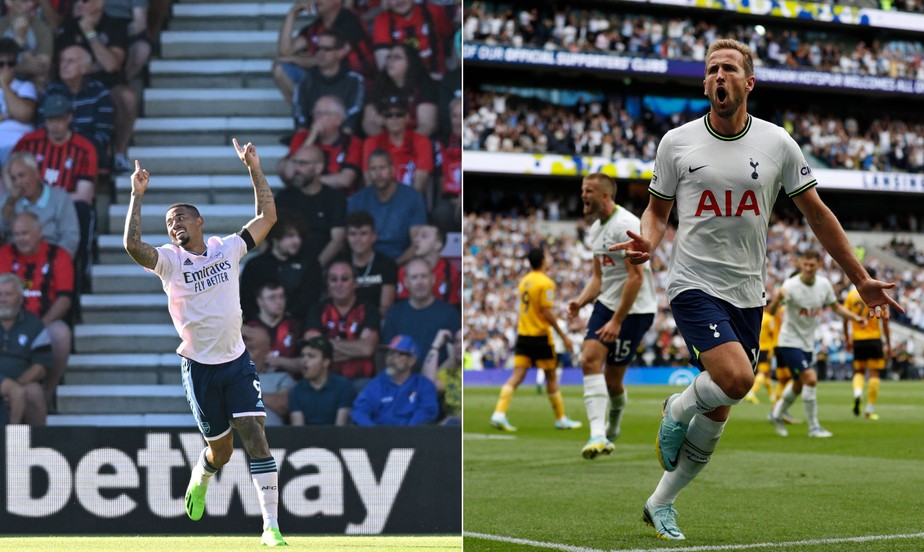 Premier League: vitórias de Arsenal e Tottenham abrem a terceira rodada 