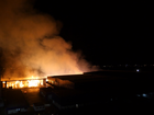Incêndio em barracão de Paranaguá, no litoral do Paraná, é controlado