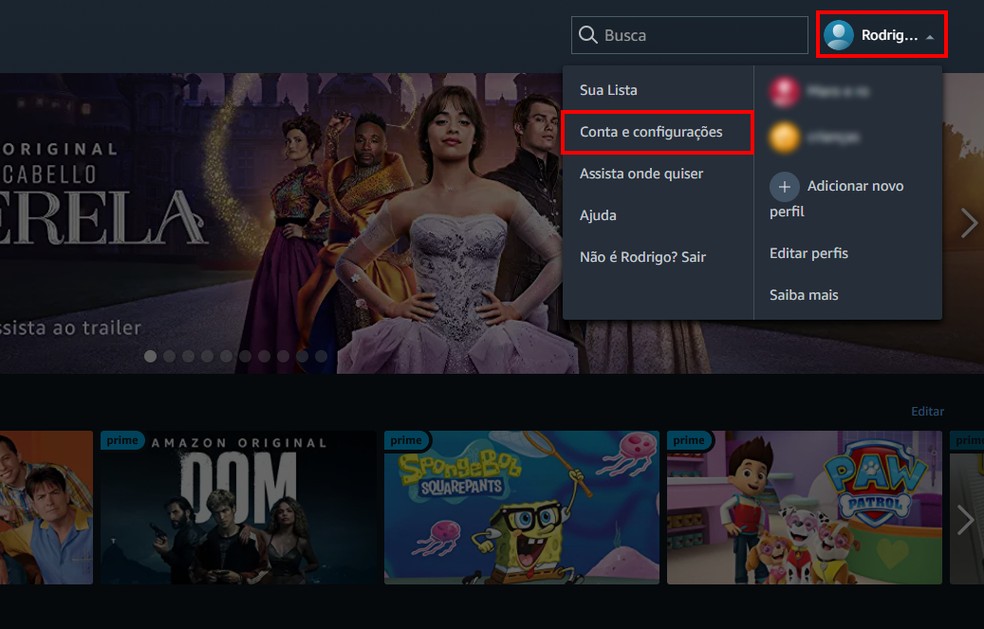 Como cancelar assinatura Amazon Prime Video pelo PC