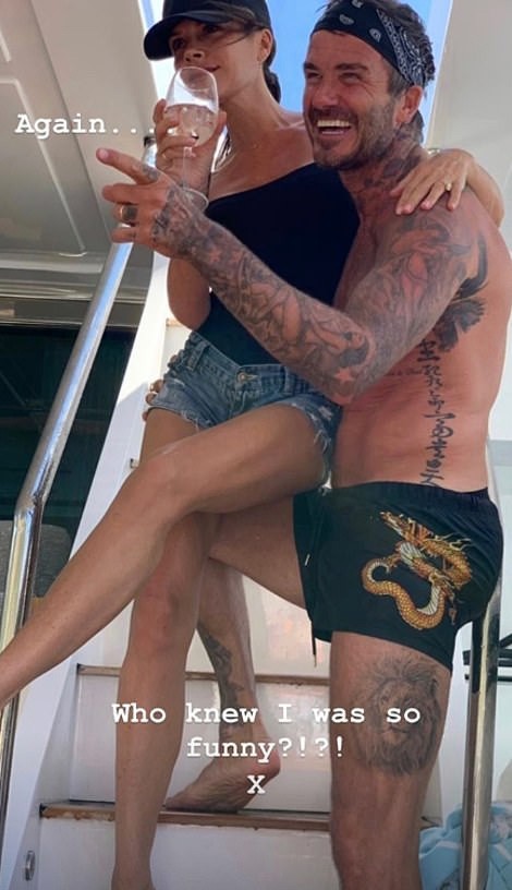David e Victoria Beckham (Foto: Instagram)