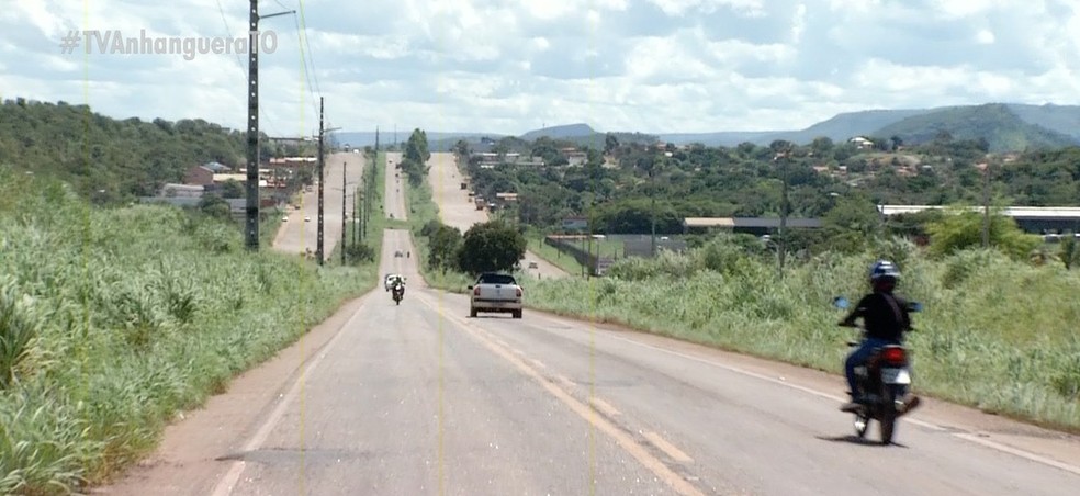 Trecho da TO-050 será federalizado — Foto: Reprodução/TV Anhanguera