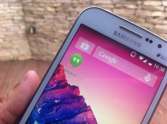 Hangouts: inicie uma conversa em grupo enquanto conversa com uma amigo (Foto: Marvin Costa/TechTudo)