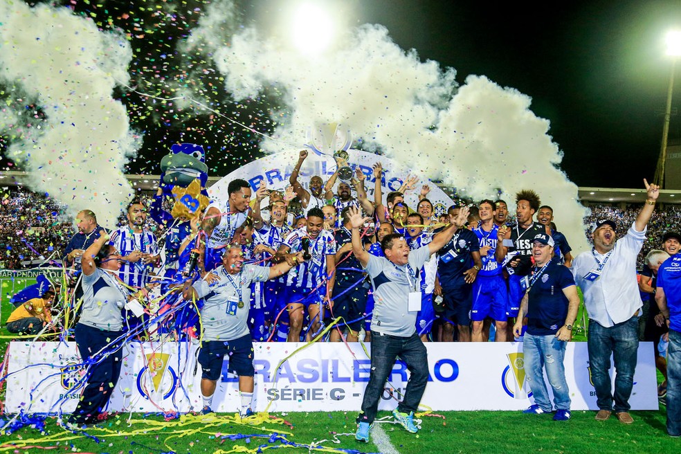 Título da Série C é o mais importante na história do CSA — Foto: Ailton Cruz/Gazeta de Alagoas