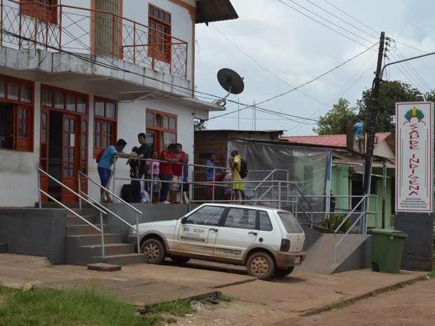 Índios foram diagnosticados na sede de Oiapoque, no Amapá (Foto: Abinoan Santiago/G1)