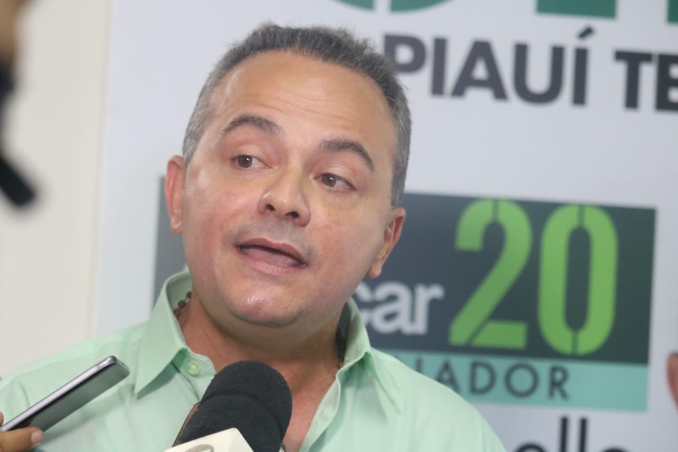 Valter Alencar, candidato do PSC ao governo do estado do PiauÃ­ (Foto: AndrÃª Nascimento/G1 PI)