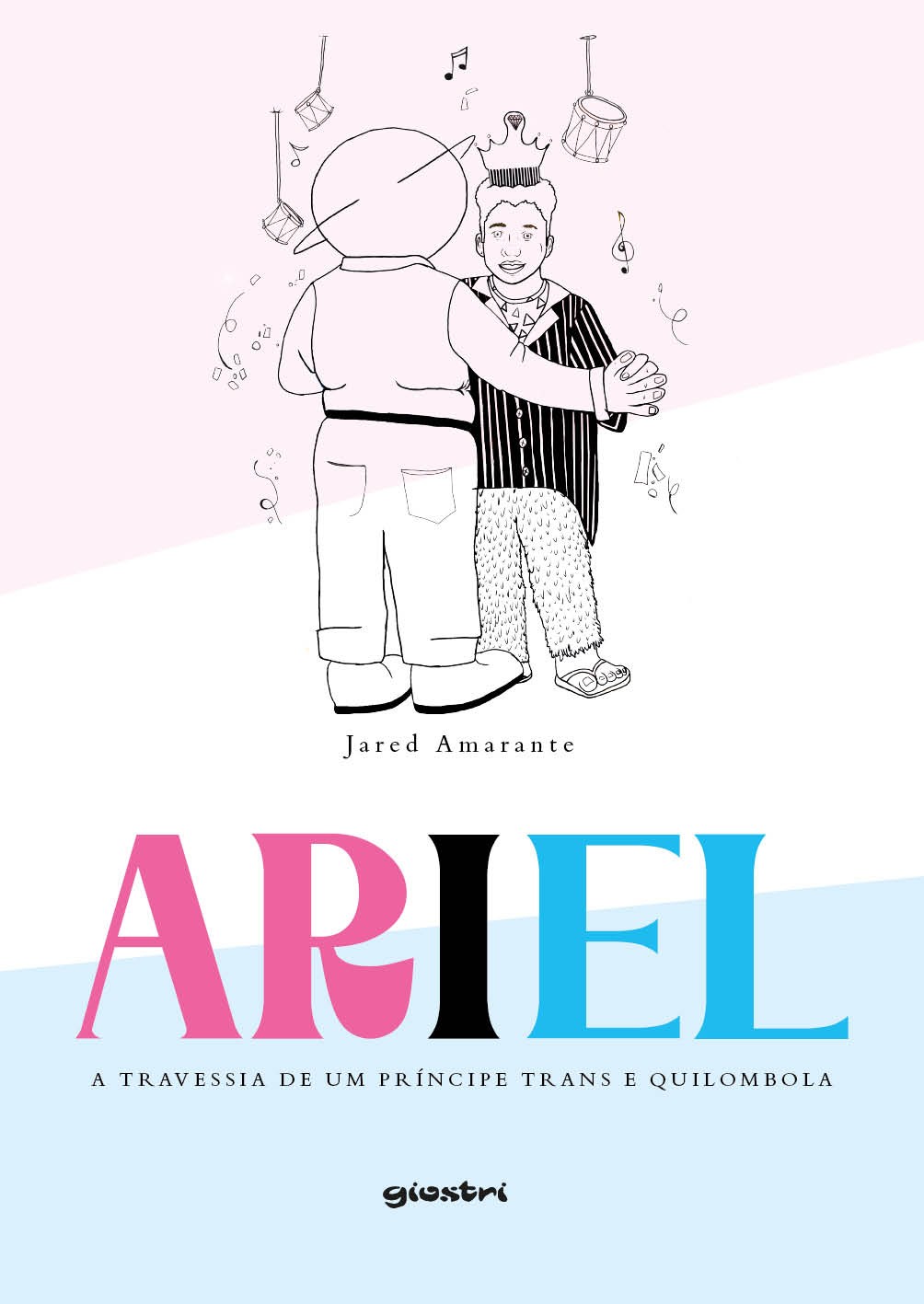 Intitulado de Ariel – a travessia de um príncipe trans e quilombola, o livro infantojuvenil tem desenhos do artista e ilustrador Nathan Henrique, homem trans e preto (Foto: Divulgação)