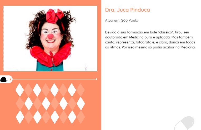 Juliana Gontijo interpretava Dra Juca Pinduca (Foto: Reprodução)