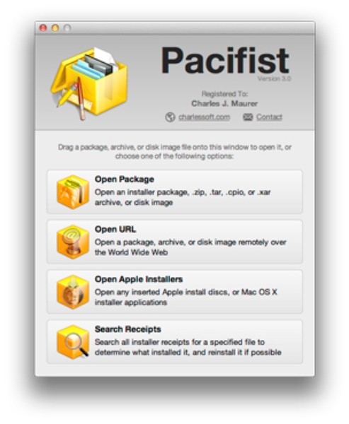 Pacifist for apple download