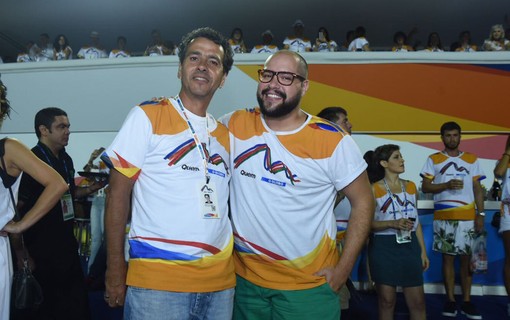 Marcos Palmeira e Tiago Abravanel
