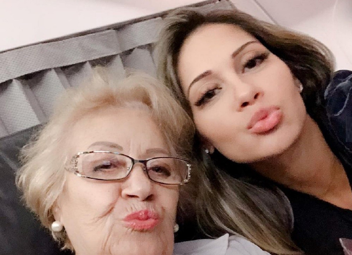 Maíra Cardi e a avó paterna, Elian (Foto: Reprodução/Instagram)