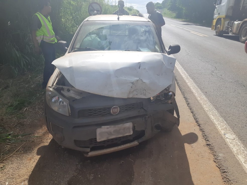 Acidente ocorreu na Rodovia Hermínio Petrin (SP-308), em Piracicaba — Foto: Edijan  Del Santo/EPTV