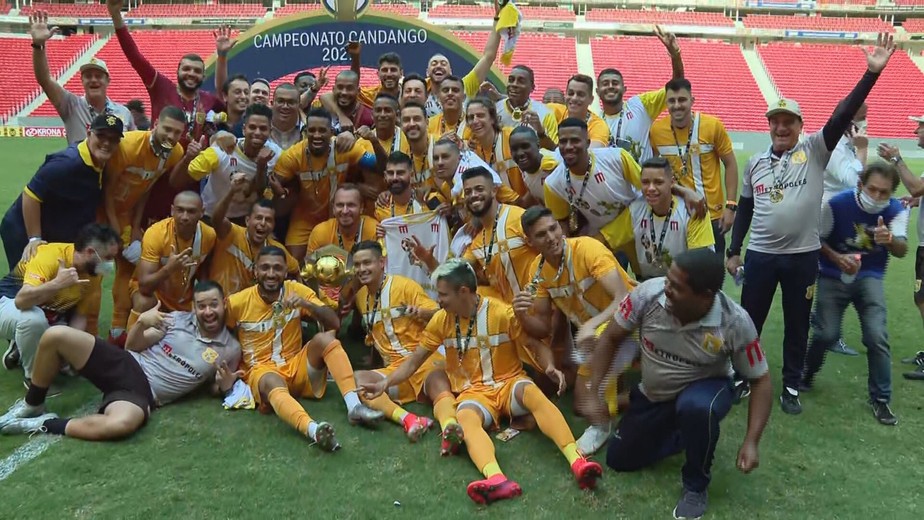 Com campanha invicta, Brasiliense derrota o Ceilândia por 1 a 0 e é decacampeão candango