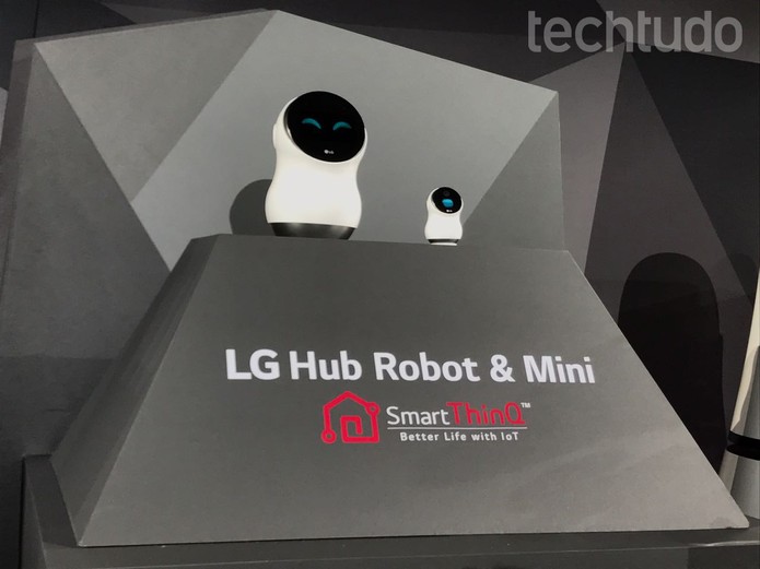 LG Hub Robot & Mini (Foto: Anna Kellen Bull/TechTudo)
