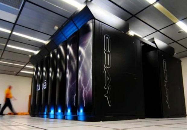 Supercomputador Tupã (Foto: INPE)