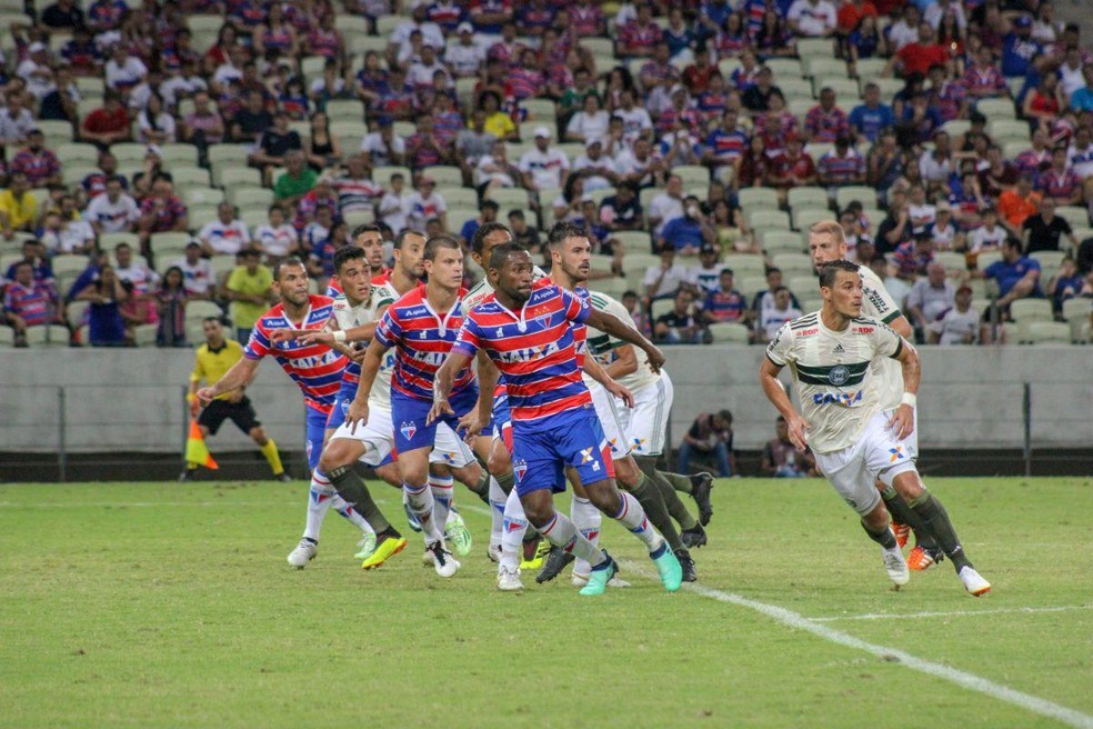 Contra o Fortaleza, Coritiba volta a marcar gol de bola ...