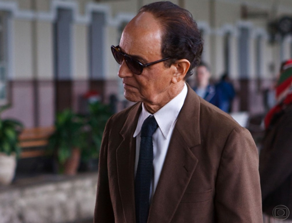 o Astro da Globo como Chico Xavier no filme de sucesso (Reprodução)