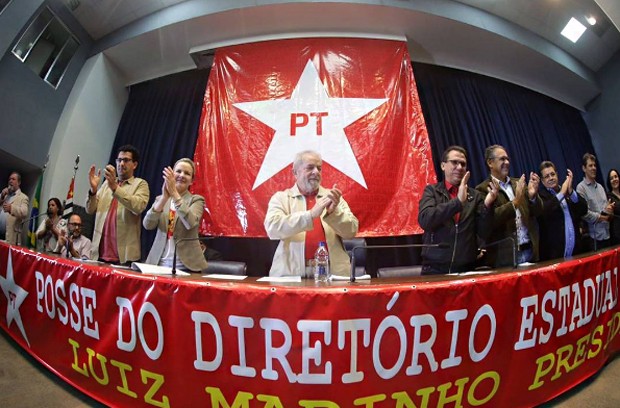 Lula participa da posse do PT-SP (Foto: Reprodução/ Instagram/ PT)