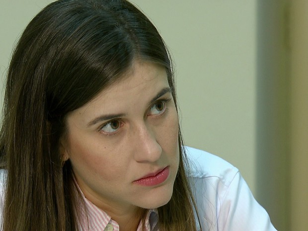 Camila Ventura coordena pesquisa sobre infecção congênita por zika (Foto: Reprodução/TV Globo)