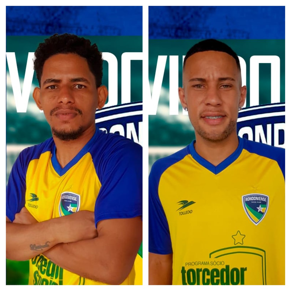 Fernandinho e Jhonathan, atacantes do Rondoniense  (Foto: AssCom Rondoniense )