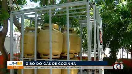 Giro do gás de cozinha: veja os diferentes preços do botijão de gás em Palmas