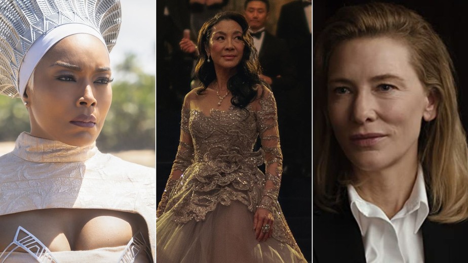 Angela Bassett, Michelle Yeoh e Cate Blanchett disputaram o Oscar 2023