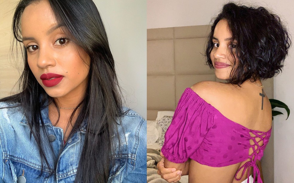 Gleici Damasceno está passando por transição capilar — Foto: Reprodução/Redes Sociais