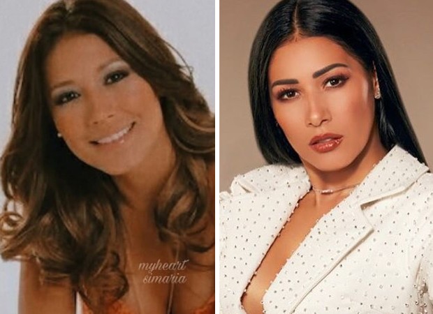 Antes e depois de Simaria (Foto: Reprodução/Instagram)