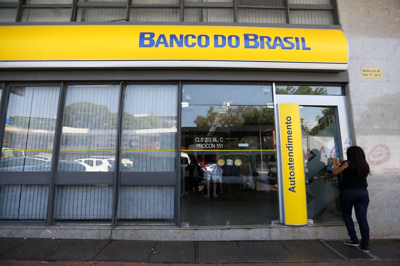 O Banco do Brasil não será privatizado. A declaração foi feita durante o discurso de Lula em um encontro com parlamentares aliados no Centro Cultural Banco do Brasil (CCBB) em Brasília. — Foto: Infoglobo