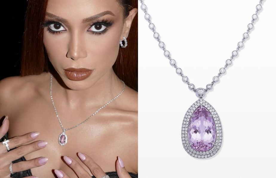 Anitta usa joia preciosa avaliada em mais de R$ 300 mil