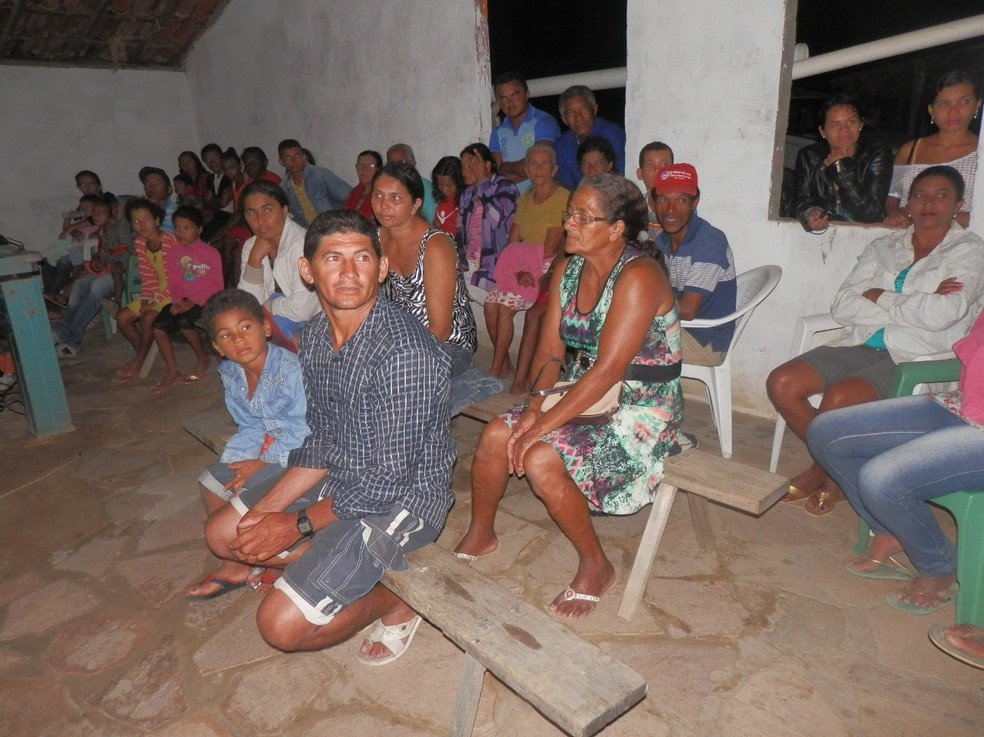 Comunidade Serra Grande dos índios Kariri, em Queimada Nova, no Piauí — Foto: Arquivo Pessoal Cacique Francisca
