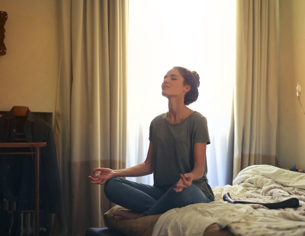 A meditação é uma das formas de evitar a ansiedade  (Foto: Pexels)