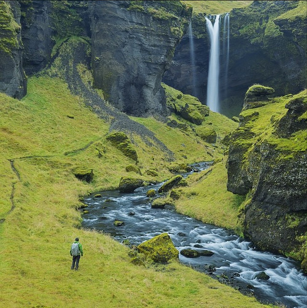 Paisagem da Islândia (Foto: Reprodução/Twitter/@thisisiceland)