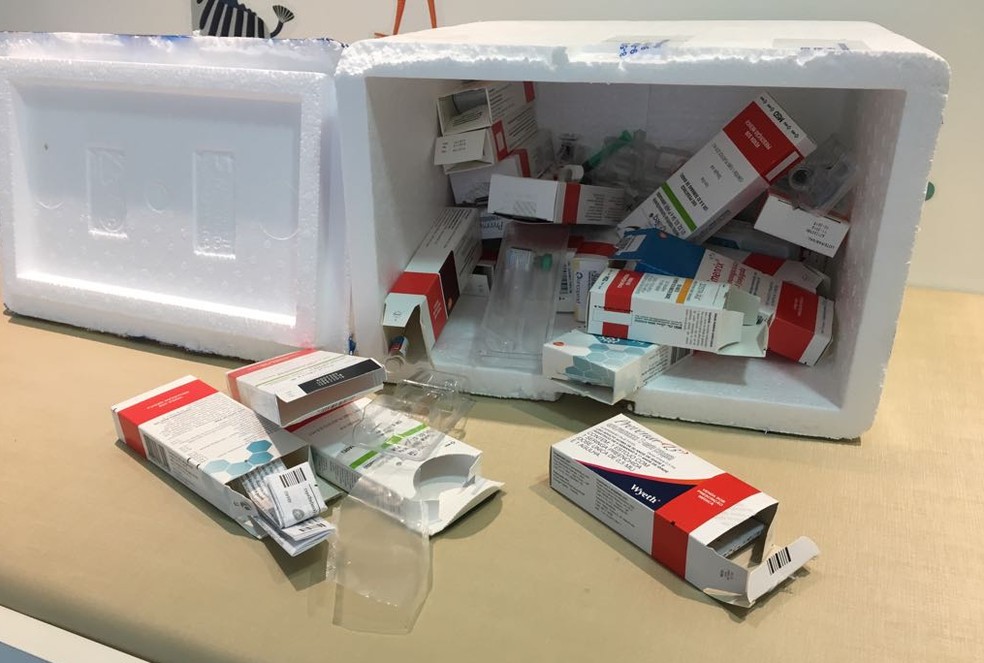 ClÃ­nica de Novo Hamburgo foi interditada (Foto: ReproduÃ§Ã£o/RBS TV)