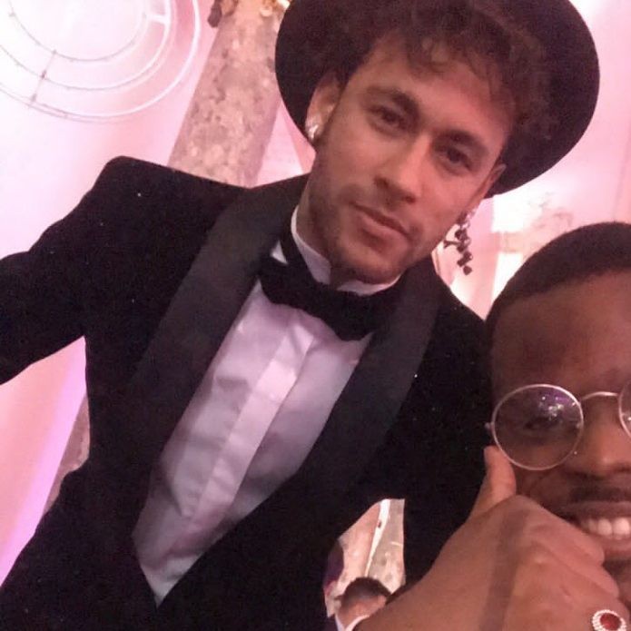 Neymar em sua festa de aniversário de 26 anos (Foto: Reprodução / Instagram)