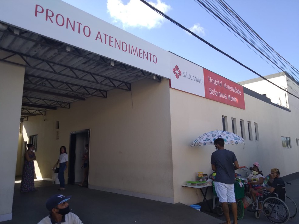 Pronto atendimento pronto-socorro do Hospital Maternidade Belarmina Monte em São Gonçalo do Amarante (Arquivo) — Foto: Julianne Barreto/Inter TV Cabugi