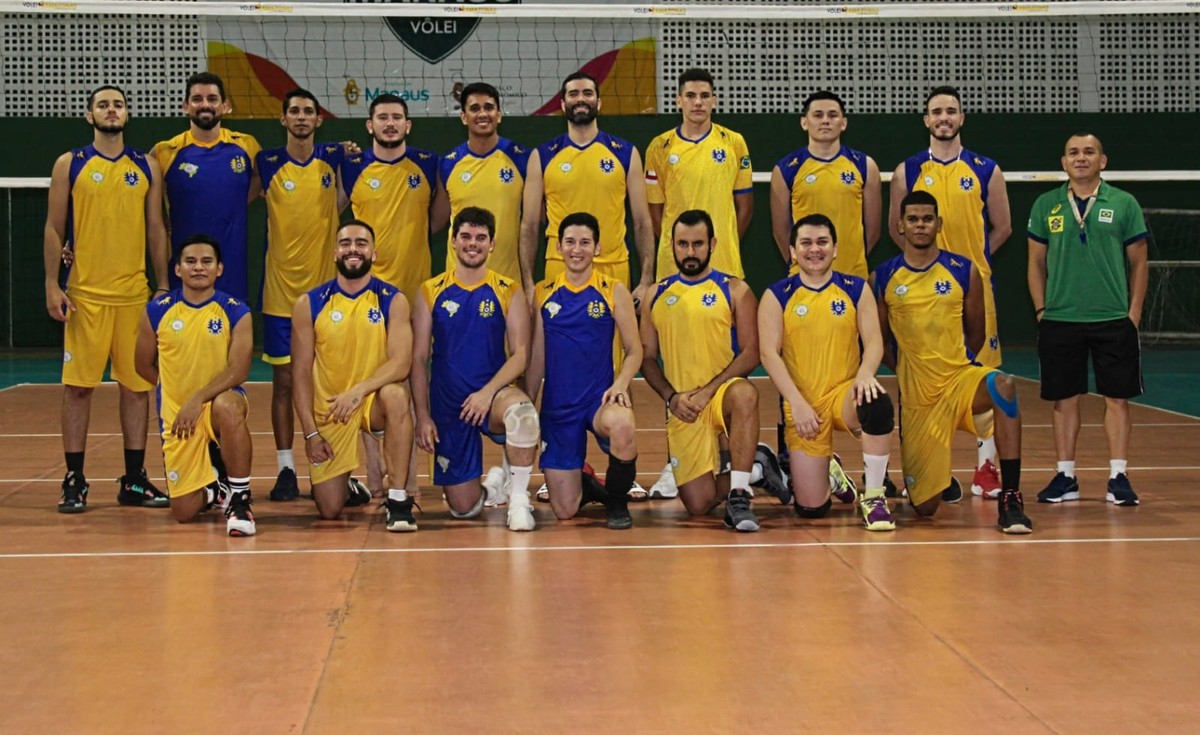 V&ocirc;lei: de olho em estreia na Superliga C contra o Sar&ccedil;a-MT, Nacional  intensifica treinos | nacional-am | ge