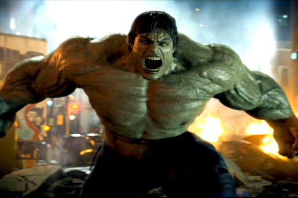 O herói Hulk vivido por Edward Norton em O Incrível Hulk (2008) (Foto: Reprodução)