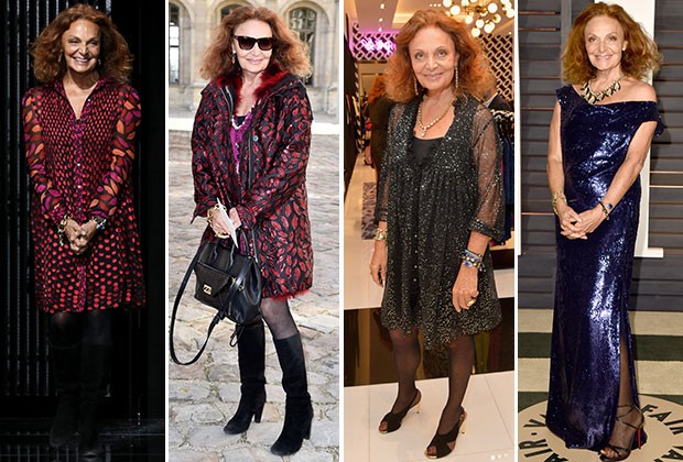 DIANE VON FURSTENBERG ACREDITA QUE ESTILO TEM A VER COM AUTENTICIDADE (Foto: Getty Images)