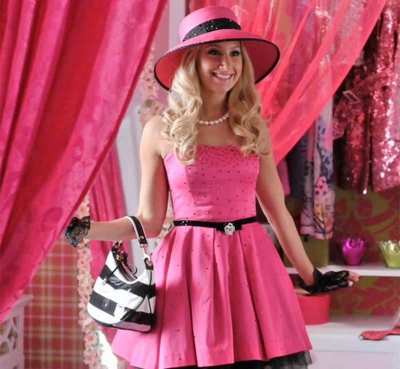 Ashley Tisdale como a personagem Sharpay em High School Musical (Foto: reprodução)