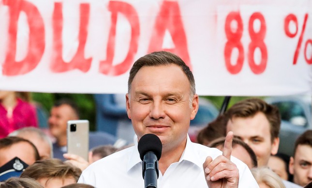 Duda, presidente reeleito da Polônia