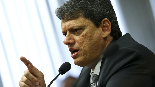 O ministro da Infraestrutura, Tarcísio de Freitas (Foto: Marcelo Camargo/Agência Brasil)
