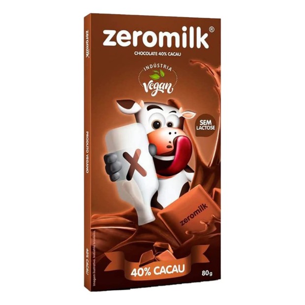 Chocolate vegano, Zeromilk (Foto: Divulgação / Amazon)